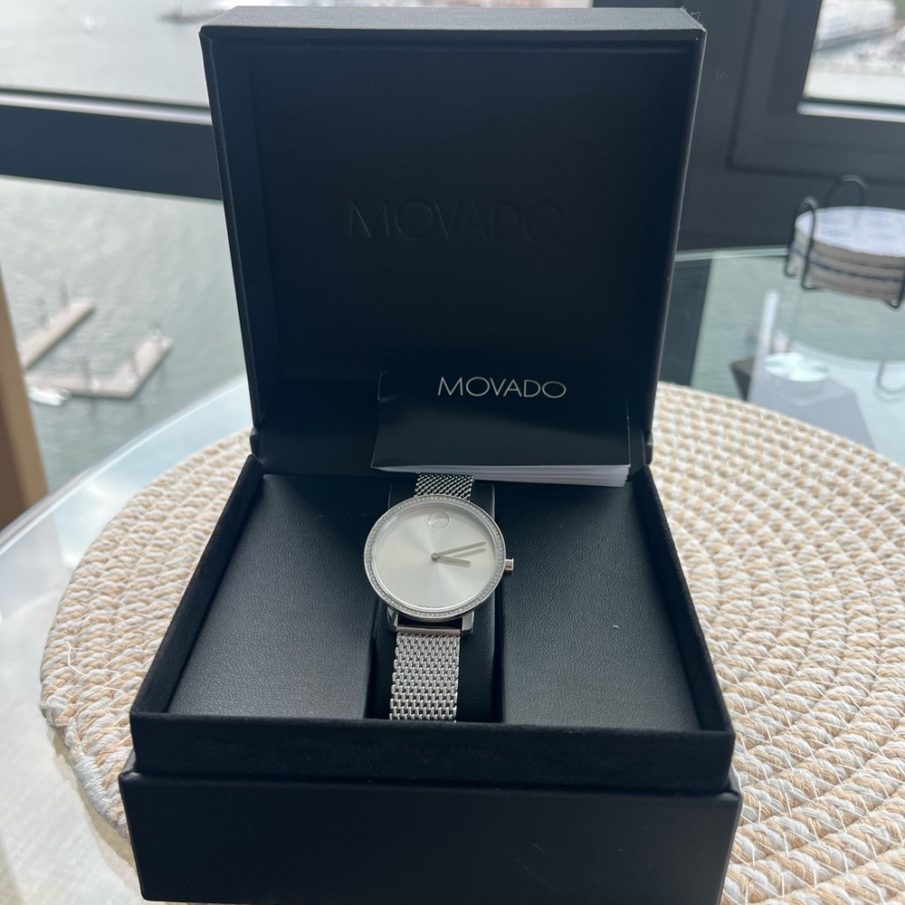 Movado Silver Women’s Watch